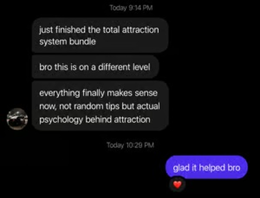 Customer testimonial