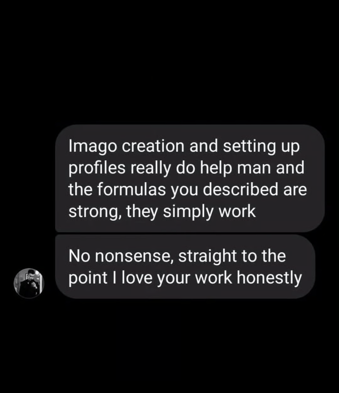 Customer testimonial